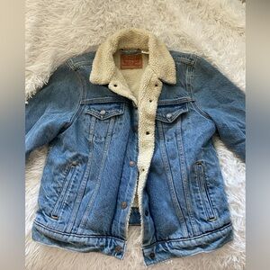 Levi’s Women’s Fleece Jean Jacket